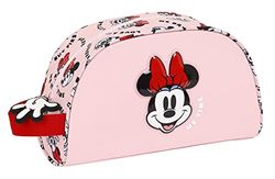 Safta Minnie Mouse Me Time Trousse de Toilette pour Enfants de 5 à 14 Ans, Confortable et Polyvalent, qualité et résistance, 26 x 16 x 9 cm, Rose Clair, Rose Clair, Estándar, décontracté