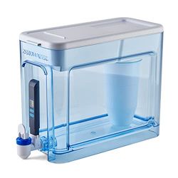 ZeroWater Dispensador de filtro de agua de 5 etapas de lectura lista para 32 tazas, certificado NSF para reducir el plomo y PFOA/PFOS, lectura instantánea de TDS