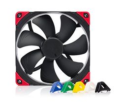 Noctua NF-A14 PWM chromax.black.swap, Ventilador Silencioso, 4 Pines (140mm, Negro)
