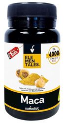 Novadiet - ELEMENTALES MACA Cápsulas con Extracto de Maca - Complemento Alimenticio - Para el Cansancio, la Fatiga y Estrés – Favorece el Deseo Sexual - 30 Cápsulas Vegetales