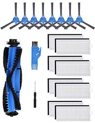 Replacement Parts Compatible with Eufy RoboVac 11S, RoboVac 30, RoboVac 30C, RoboVac 15C, RoboVac 15T, RoboVac 12, RoboVac 35C Accessory Robotic Vacuum Cleaner Filters, Side Brushes,Rolling Brushes