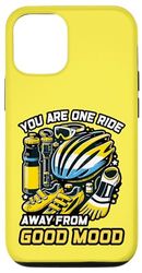 Custodia per iPhone 13 Un giro lontano da Good Mood Bicicletta Ciclismo