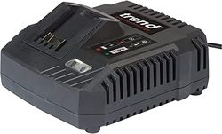 Trend Cargador rápido de T18S (230 V), cargador rápido de 6 Ah de alto rendimiento para todas las baterías de iones de litio Trend de 18 V para conexión de herramientas, T18S/CH6A/E