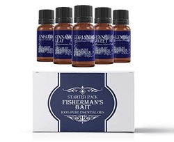 Kit Iniziale di Oli Essenziali - Esca Fisherman's - 5 x 10ml - 100% Puro