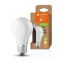 LEDVANCE Classic LED E27 Pera Mate 5W 1055lm - 830 - Luz Cálida | Reemplazo 75W