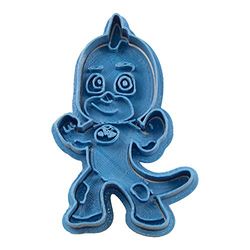 Cuticuter Pj Masks Gekko Cortador de biscoitos, plástico, azul, 8 x 7 x 1,5 cm