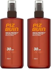 Piz Buin Tan and Protect Tan Accelerating Oil Spray SPF 30 High, 150 ml (Pack of 2)