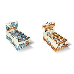 TREK Protein Power Bar Millionaire Shortbread, 55g (16 pack) & High Protein Energy Bar Plant Based Protein Gluten Free Natural Ingredients 55TRKPP Bar, Peanut Power, 55 gram (Pack of 16)