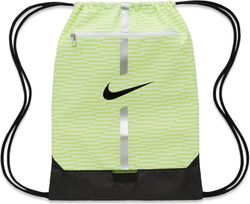 Nike Academy DA5435-702 MISC - Sacca da allenamento per calcio, 18 l, colore: Nero/Nero, Volt/Black/Black, taglia unica, Sport