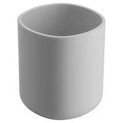 Alessi Birillo PL03 W - Vaso para Cepillos de Dientes de Diseño en PMMA, Blanco