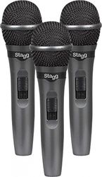Stagg Live etapa micrófono dinámico (3 unidades)