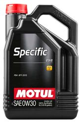 Motul SPEZIFISCH 2312 0W-30 5L Noir