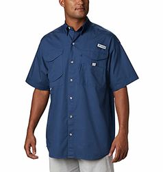 Columbia Camicia a Maniche Corte da Uomo Bonehead