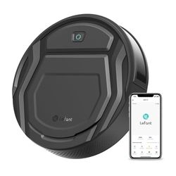 Lefant M210P Robotstofzuiger, superslank, WLAN-robotstofzuiger, compatibel met Alexa spraakbediening, stofzuiger, robot, zelfoplading, stil voor huishoudelijke reiniging, dierenharen, stof/tapijt