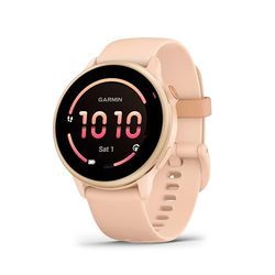 Garmin vívoactive 6 AMOLED Smartwatch 42mm, Pink Dawn