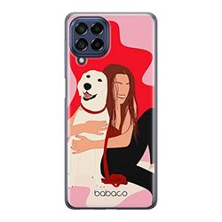 ERT GROUP mobiltelefonfodral för Samsung M33 5G originalt och officiellt licensierat Babaco mönster Dogs 006 optimalt anpassad till formen på mobiltelefonen, fodral tillverkad av TPU-plast