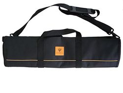 Yaxell Messentas voor 8 messen uit textielindustrie in de kleur zwart, lengte: 50x14x6 cm, 37708