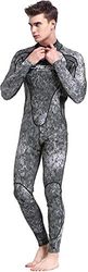 Cressi Sub S.p.A. Summer Man 2.5mm Combinaison de Plongée Homme, Camouflage Gris, XXL