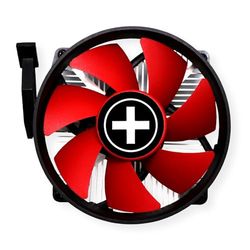 Xilence A250PWM AMD Top Blow CPU luchtkoeler, AM5/AM4, 89 W TDP, Top Blow, stille 92 mm ventilator, eenvoudige montage, optimaal voor gematigde koelbehoeften op kantoor en thuispc, zilver