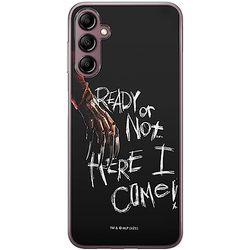 ERT GROUP mobiltelefonfodral för Samsung A14 4G/5G originalt och officiellt licensierat Horror mönster Nightmare of Elm Street 001 optimalt, fodral tillverkad av TPU-plast