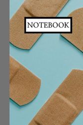 notebook: band-aid notebook