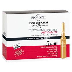 Biopoint Trattamento in fiale Anticaduta Rinforzante (Classico-rosso) 7mlx10 f