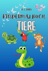 Kindermalbuch Tiere