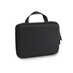 Amazon Basics Estojo de proteção médio para GoPro e câmaras de ação com espuma interna, portátil e leve, 22,9 x 17,8 x 6,4 cm, preto, sólido