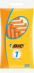 BIC Rasoi BIC 1 Sensibile, Confezione 1er (1 x 20 pezzi)