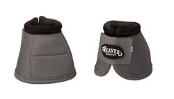 Weaver Leather Ballistic No-Turn Bell Boots, groot, staal