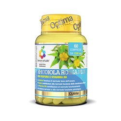 Colours of Life Rhodiola Rosea Plus - Suplemento de Rhodiola - para un estado de ánimo normal - Sin gluten y vegano, 60 comprimidos