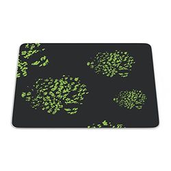 Bonamaison, Rectangle Pop Art Digital Printed Mouse Pad, Non-Slip Base, for Office and Home, Size: 22 x 18 cm