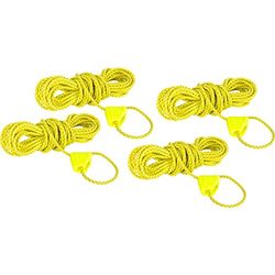 Tatonka Unisex Storm Line 2 mm Reflective 4 x 4 m Tiranti 4 m Giallo 4 m