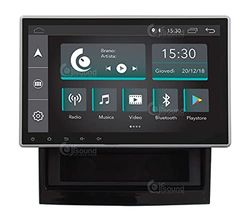 Autoradio Custom Fit per Fiat Ducato 290 Android GPS Bluetooth WiFi Dab USB Full HD Touchscreen Display 10,1"