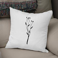 Bonamaison, Decorative Cushion Cover - 50% Cotton 50% Polyester - 43x43cm - Designed and Manufactured in Turkey