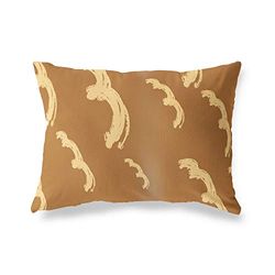 BonaMaison Bruine Tinten Decoratieve Kussensloop, Kussenhoezen Bank, Decoratieve Kussenhoesjes, Kussensloop; Sofa, Slaapkamer, Kantoor, Auto 35x50 Cm - Ontworpen en vervaardigd in Turkije