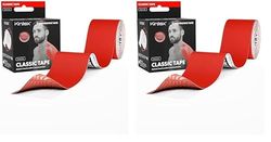 Kintex Bande Kinésiologie Tape Classic, 5 cm x 5 m, Bande de Kinésiologie Hypoallergénique et Résistante à l’Eau, Bande Physiothérapeutique, Bande Médicale, Sport et Physiothérapie (Lot de 2)