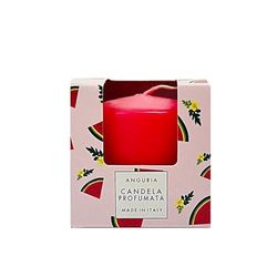 Doftljus Pocket Season diameter 6 cm höjd 5,5 cm - vår/sommar - vattenmelon - Cereria Di Giorgio