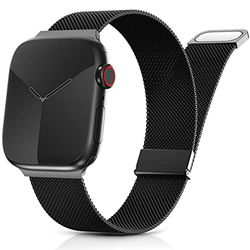 Yoohoo Upgrade Bandje Compatibel met Apple Watch Band 44mm 45mm 46mm 49mm 42mm(Series 3 2 1), Dubbele Magnetische Band voor iWatch SE2 SE Series 10 9 8 7 6 5 4 3 2 1 Ultra 2 Ultra