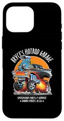Bryce's Hotrod Garage Classic Car Bryce Design Case for iPhone 16 Pro Max