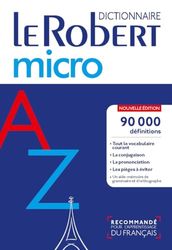 Dictionnaire Le Robert Micro