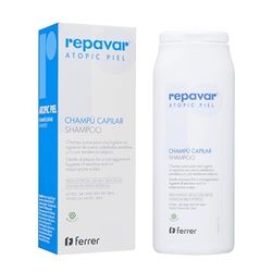 Atopic Piel Repavar - Shampoo empilhar ação anti-irritante - acalma a comichão, protege a barreira e a descamação, para peles atópicas, secas e muito secas - 200 ml