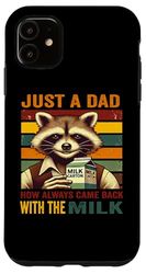 Con il Milk Fathers Day - Funny Father Day | Proccoon Custodia per iPhone 11