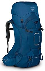 Osprey Aether 55 ryggsäck för män, Djupt vattenblått, L/X-L, Ryggsäck