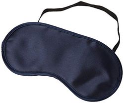Mopec Blu Mascherina per dormire Raso Navy Taglia Unica