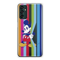 ERT GROUP mobiltelefonfodral för Samsung M13 4G originalt och officiellt licensierat Disney mönster Mickey 026 optimalt anpassad till formen på mobiltelefonen, gedeeltelijk transparant