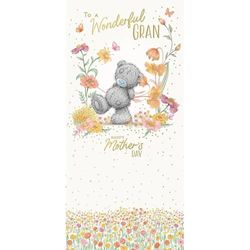 Me to You Tatty Teddy Moederdagkaart 'To a Wonderful Gran' 4 x 8" - Officiële Collectie