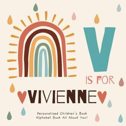 V is for Vivienne: A Personalized Children's Book: An Alphabet Adventure All About You!