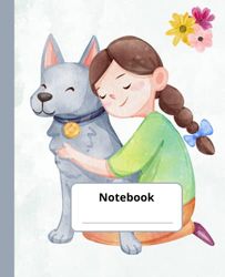 Cuaderno de composición: Cauderno de composición diseño de perritos | 110 pages, 7.5 x 9.25"