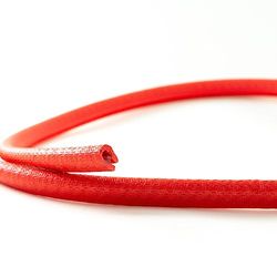 EUTRAS [5m] Kantenschutz 1-2 mm Rot – hält Ohne Kleber – Perfekt für Bleche und Autotüren – schützt und entschärft Kanten – Industriequalität Made in Germany